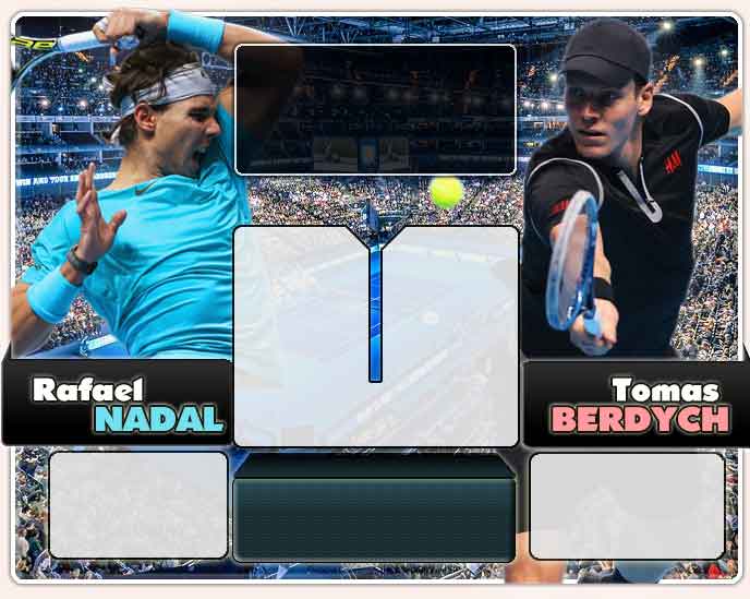 Nadal vs Berdych en Copa Maestros 2013